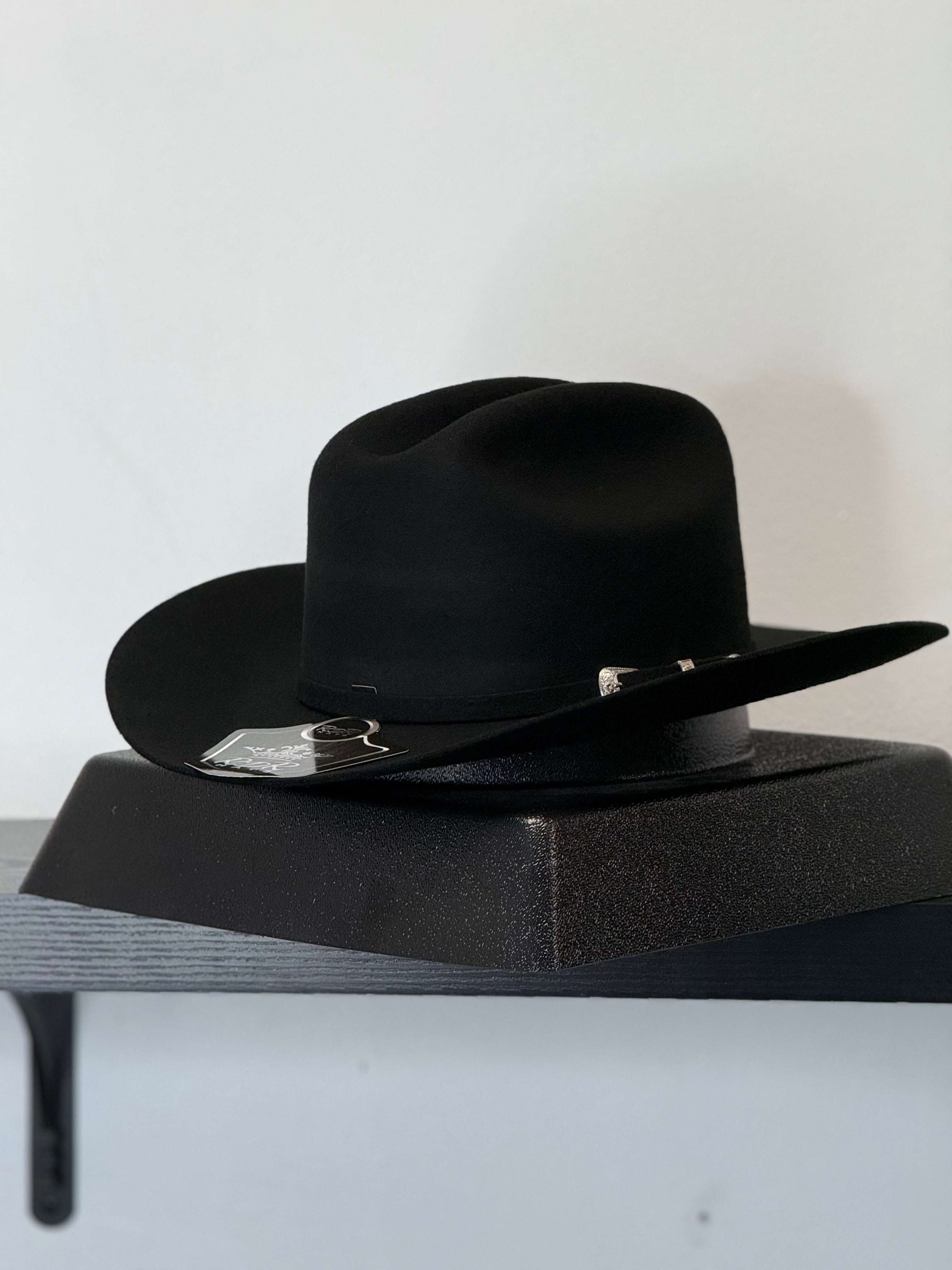 RDR BLACK 4XS10 Sinaloa COPA CHICA FELT HAT 3 1/2 inch brim Laherradurawwnc.com