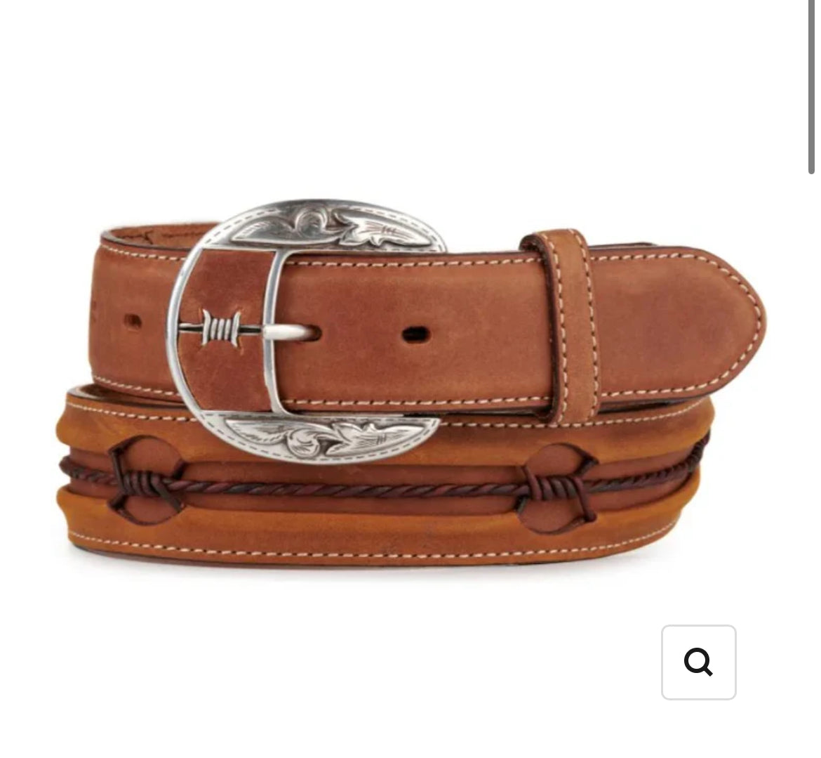 JUSTIN FENCED IN BROWN BELT- C10817