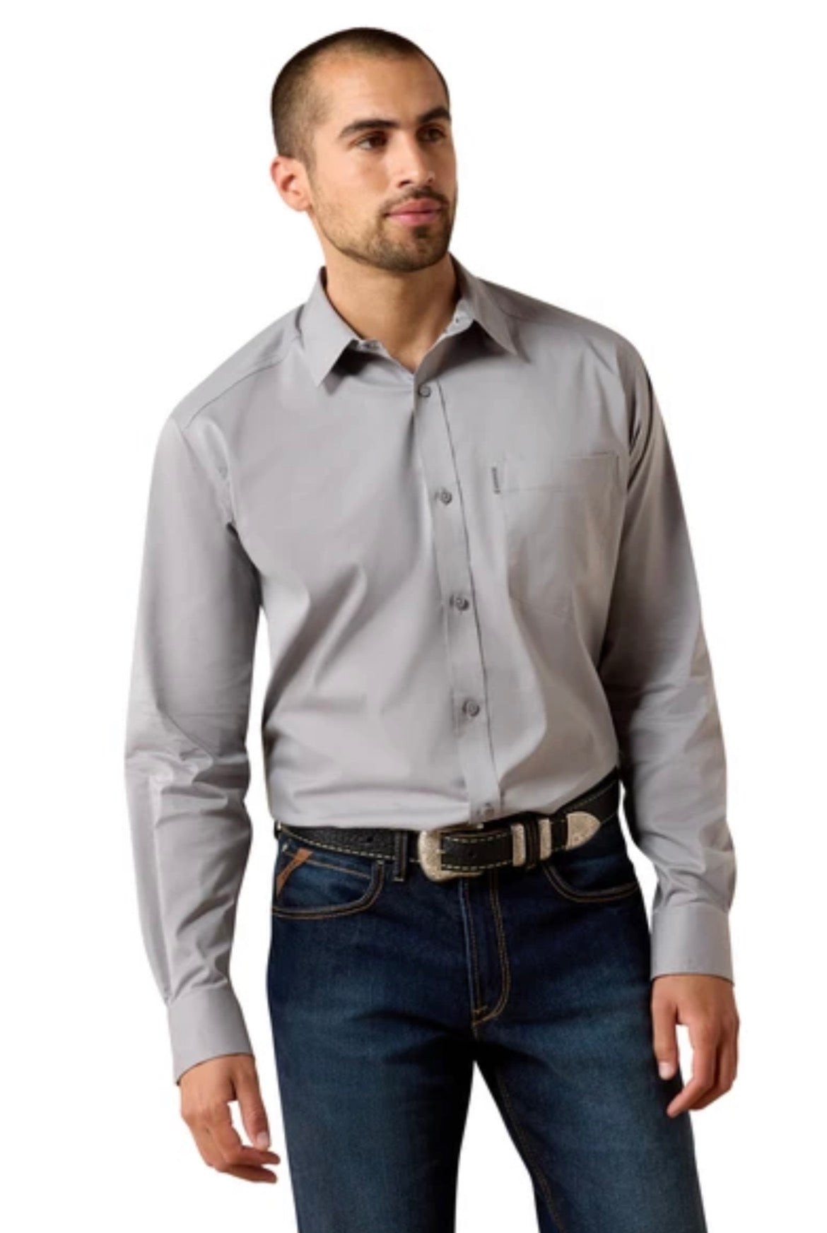 ARIAT MENS EVERYTHING LS SHRT SKY ROCKET 10072733