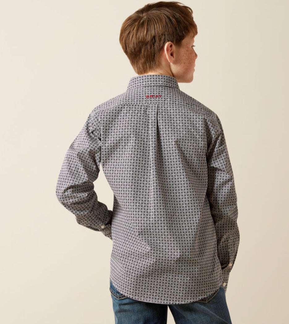 ARIAT BLACK BOY LONG SLEEVE- 10065984 Laherradurawwnc.com