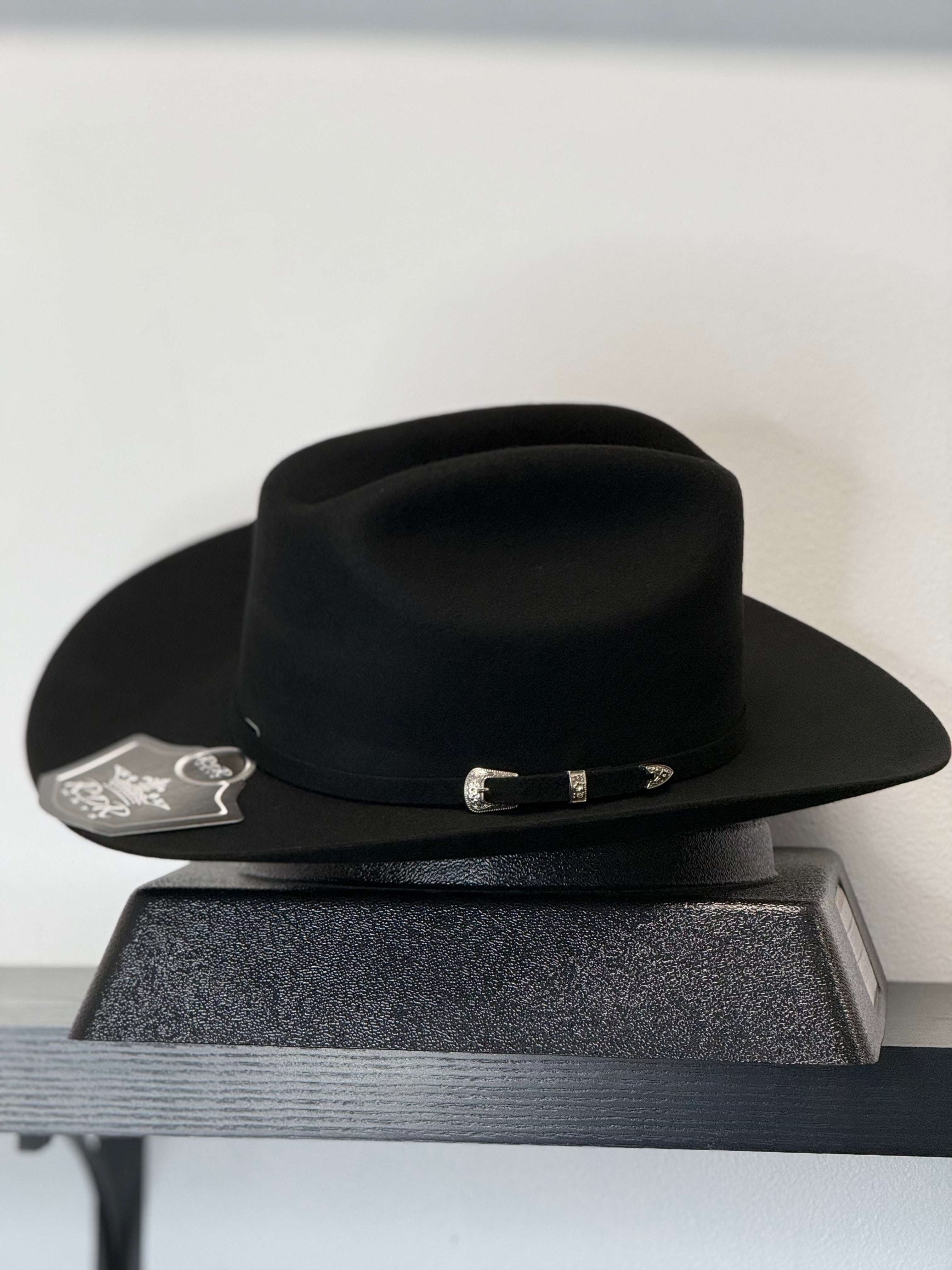 RDR BLACK 4XS10 Sinaloa COPA CHICA FELT HAT 3 1/2 inch brim Laherradurawwnc.com
