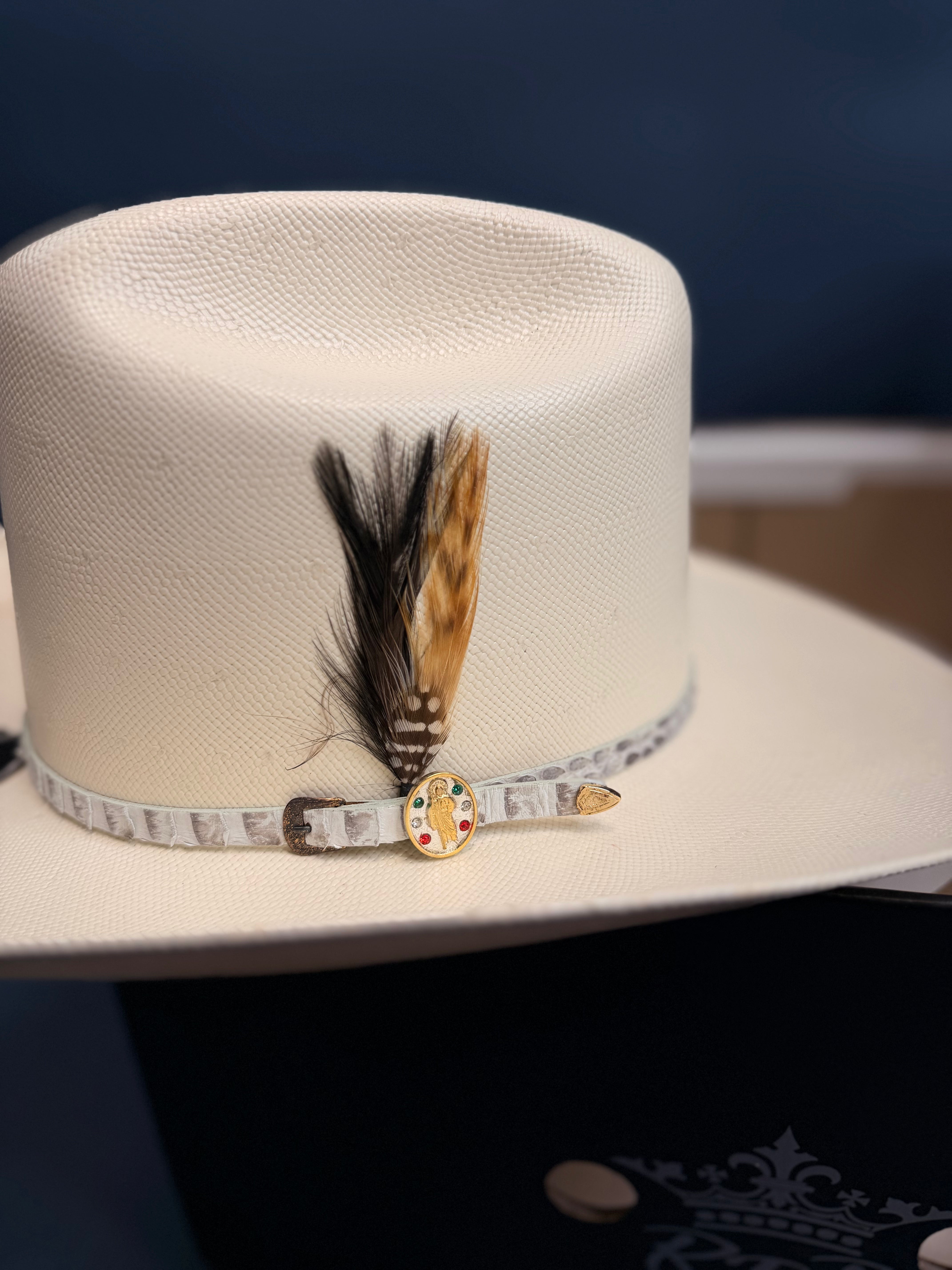 RDR 50X 3 3/4 BRIM STRAW EP40 NATURAL SAN JUDAS TADEO COPA ALTA ESTILO SINALOA