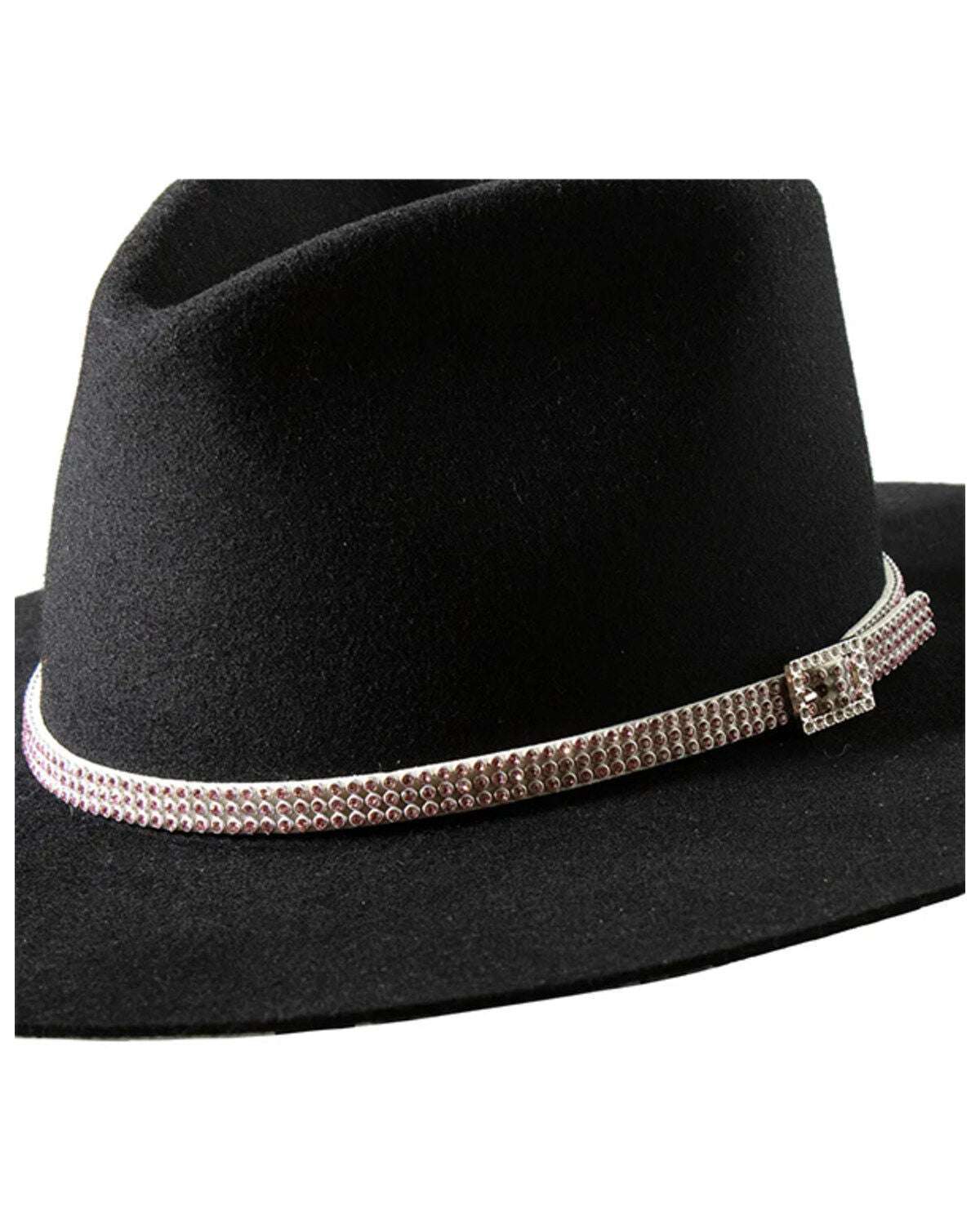 3D BELTS WOMEN'S EMBELLISHED BUCKLE HAT BAND DH86030 Laherradurawwnc.com