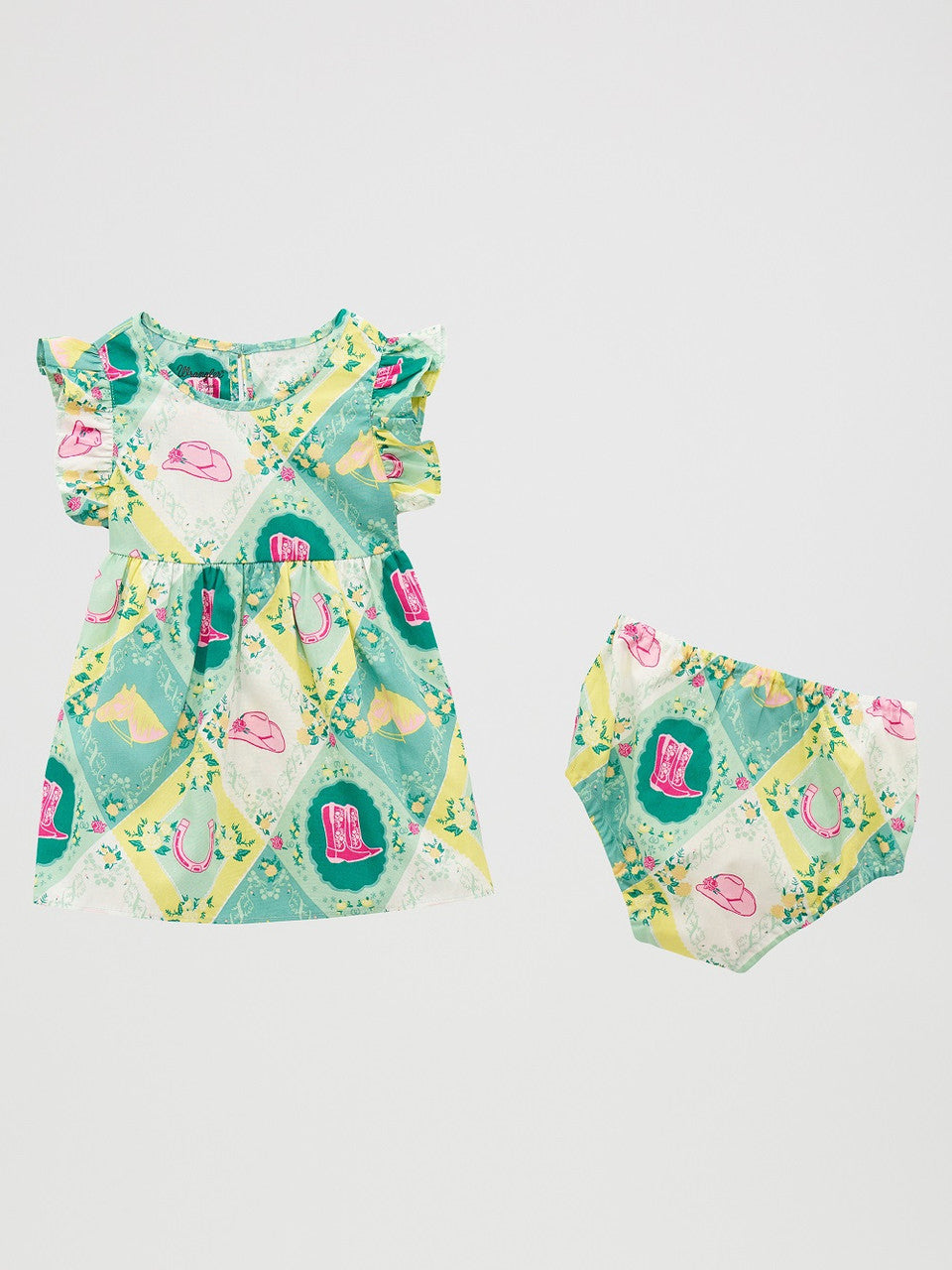 VESTIDO VAQUERO CON FLORES WRANGLER- 112379471