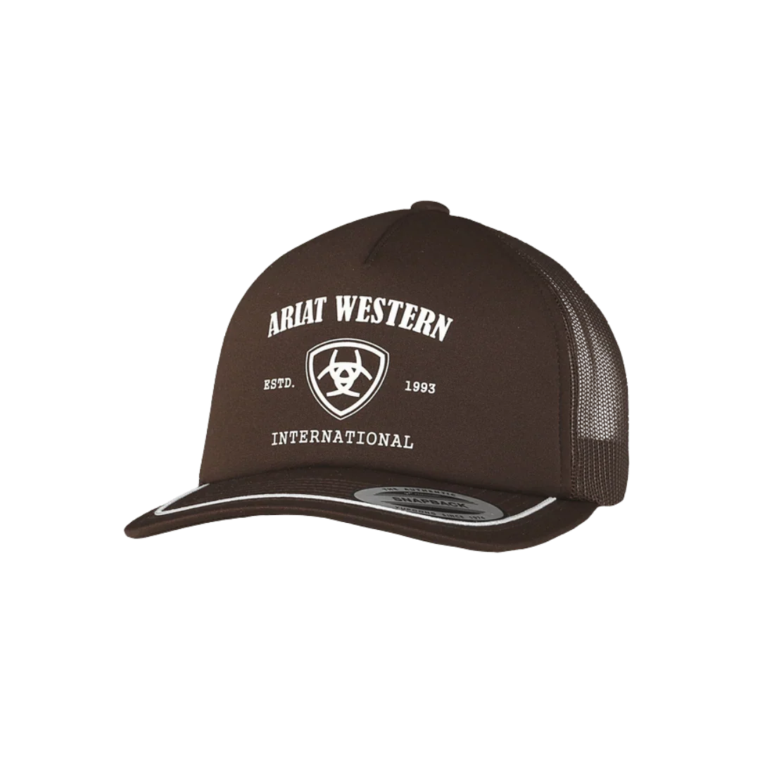 ARIAT MEN’S Foam Front Trucker Cap- A300089002