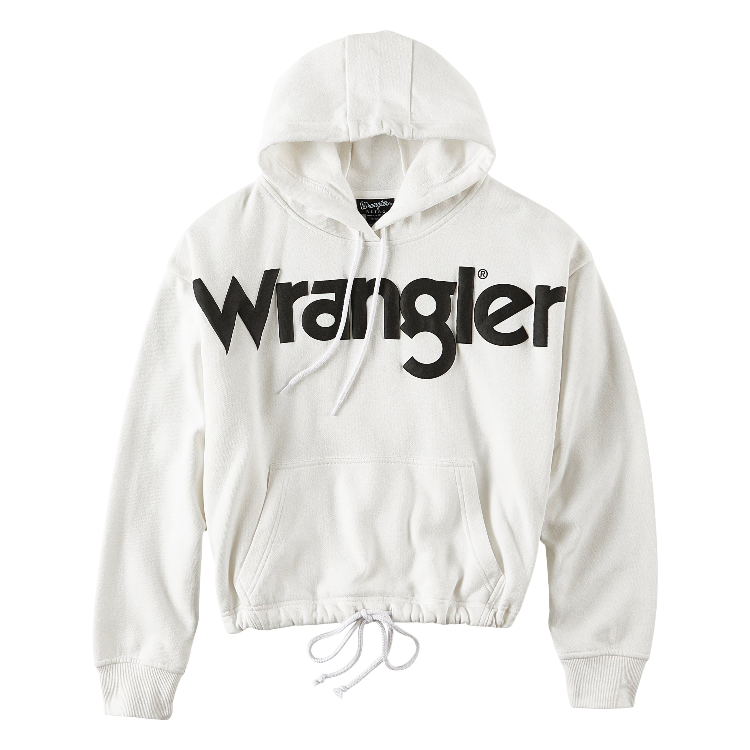 WRANGLER HOODIE UNISEX WHITE-112322120