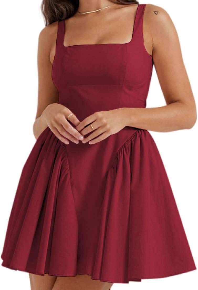 The vintage dress Red/ Endless Blu YD5026 Laherradurawwnc.com
