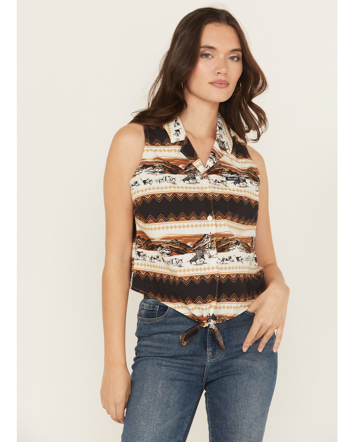 WRANGLER WOMEN BLACK Print horse -112364364