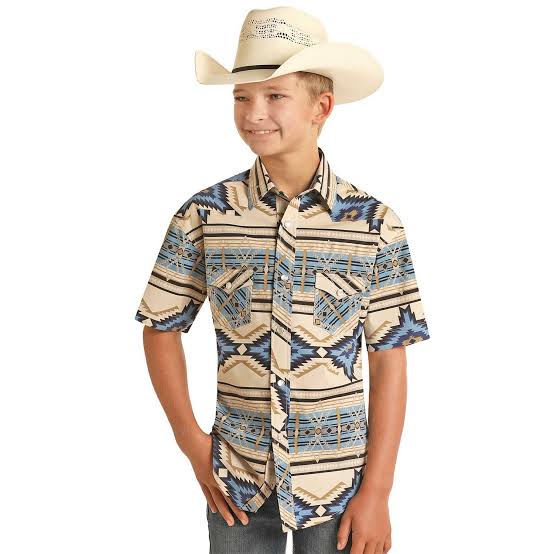 ROCK&ROLL KIDS SHIRT - RRBS1SR0QZ