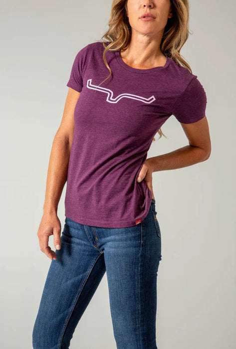KIMS RANCH WOMEN T-SHIRT LADIES OUTLIER PURPLE- 842606143749 Laherradurawwnc.com