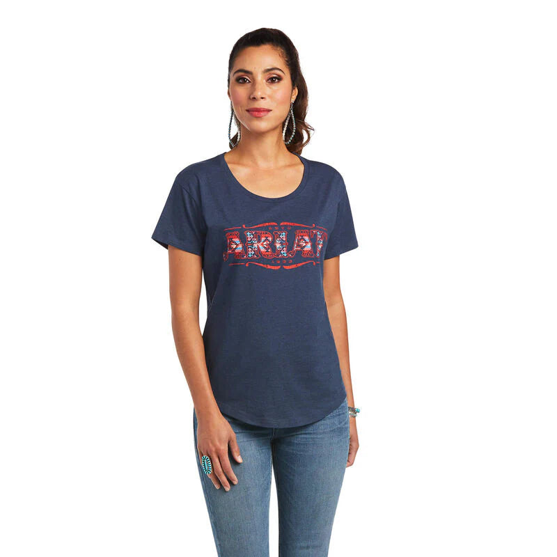 Ariat women- Sonora logo Ss T- shirt- 10040982