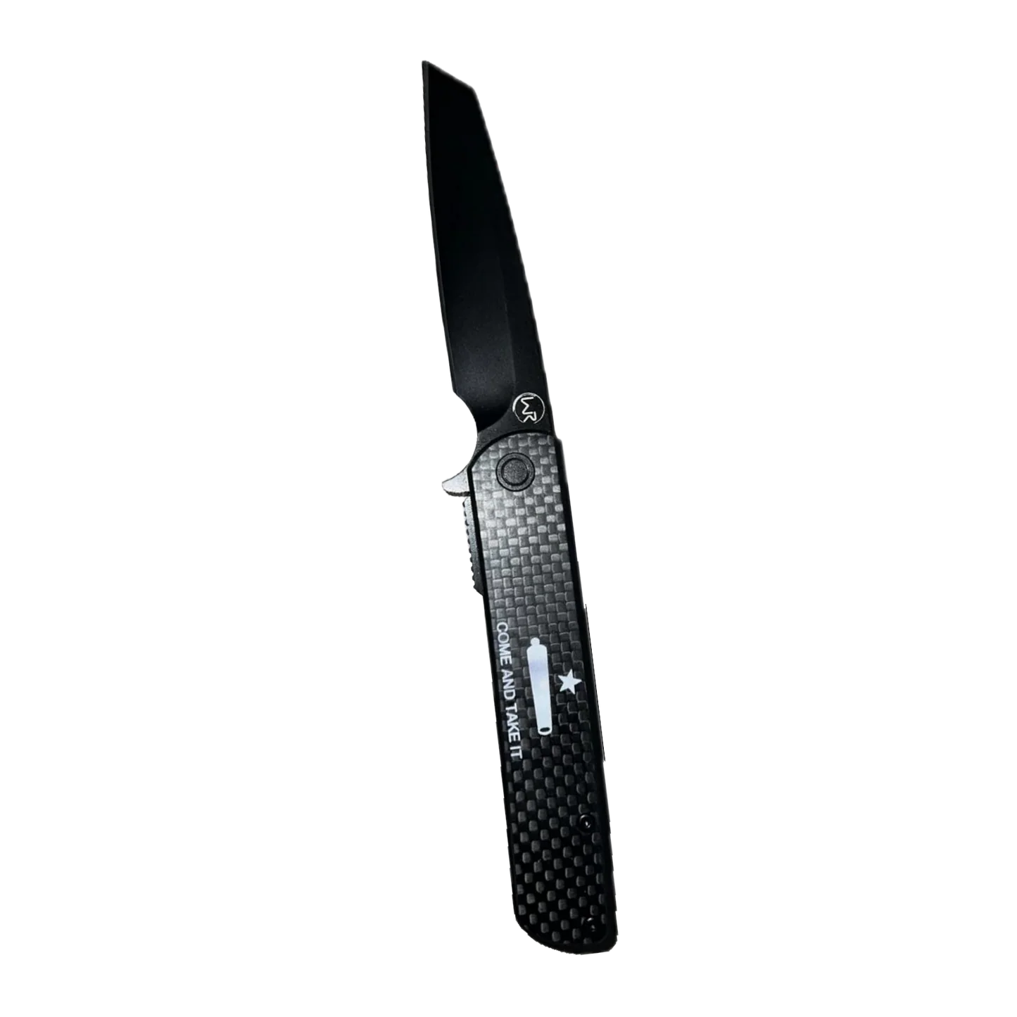 WHISKEY RANCH BLACK POCKET KNIFE