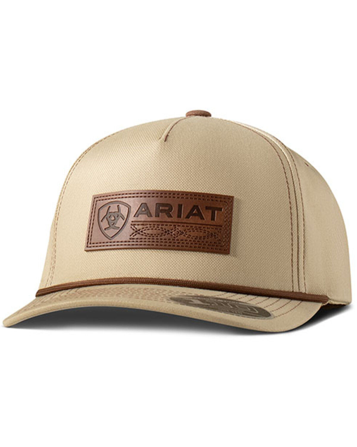 ARIAT MEN BEIGE WITH PATCH BALL CAP A300903146