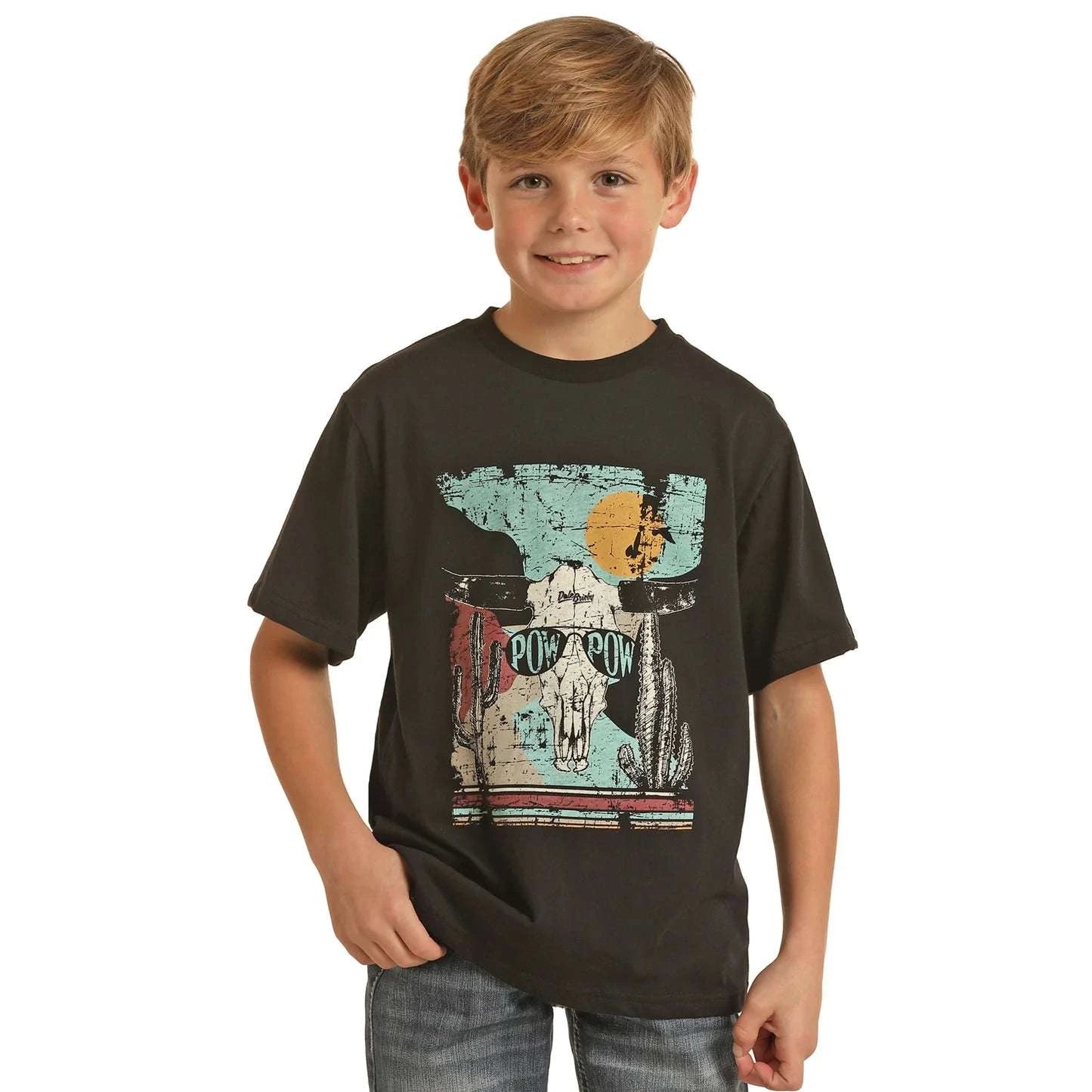 ROCK&ROLL KIDS BLACK-RRBT21R069 Laherradurawwnc.com