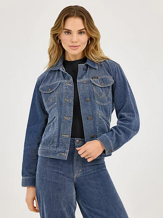 WRANGLER WOMEN DENIM JACKET 112372393 Laherradurawwnc.com