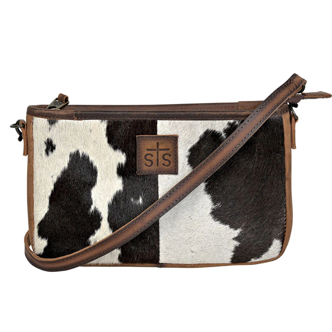 STS 30454 RANCHWEAR COWHIDE MAE CROSSBODY