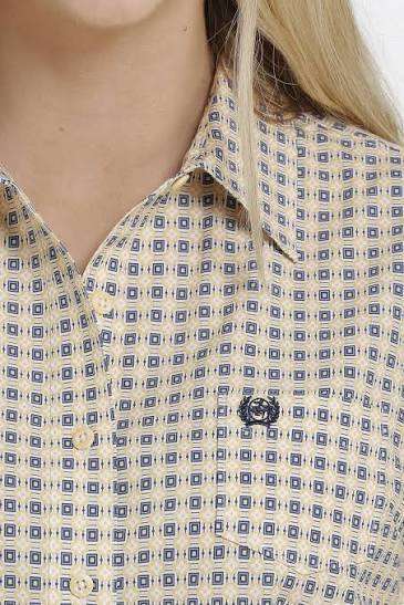 Shirts Women Cinch yellow MSW9163003 Laherradurawwnc.com