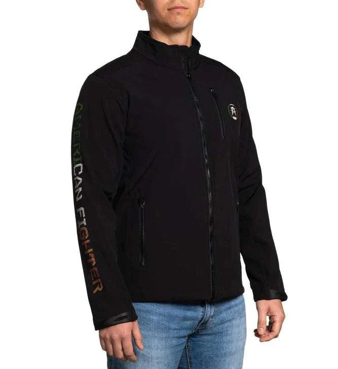 AMERICAN FIGHTER MEN'S CONTENDER MOCK JACKET 3310W139 Laherradurawwnc.com