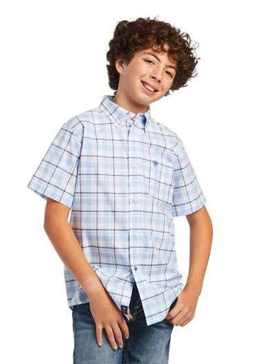 ARIAT KIDS PRO FINNICK STR CLSSC SS SHRT WINDSURFER 10040737