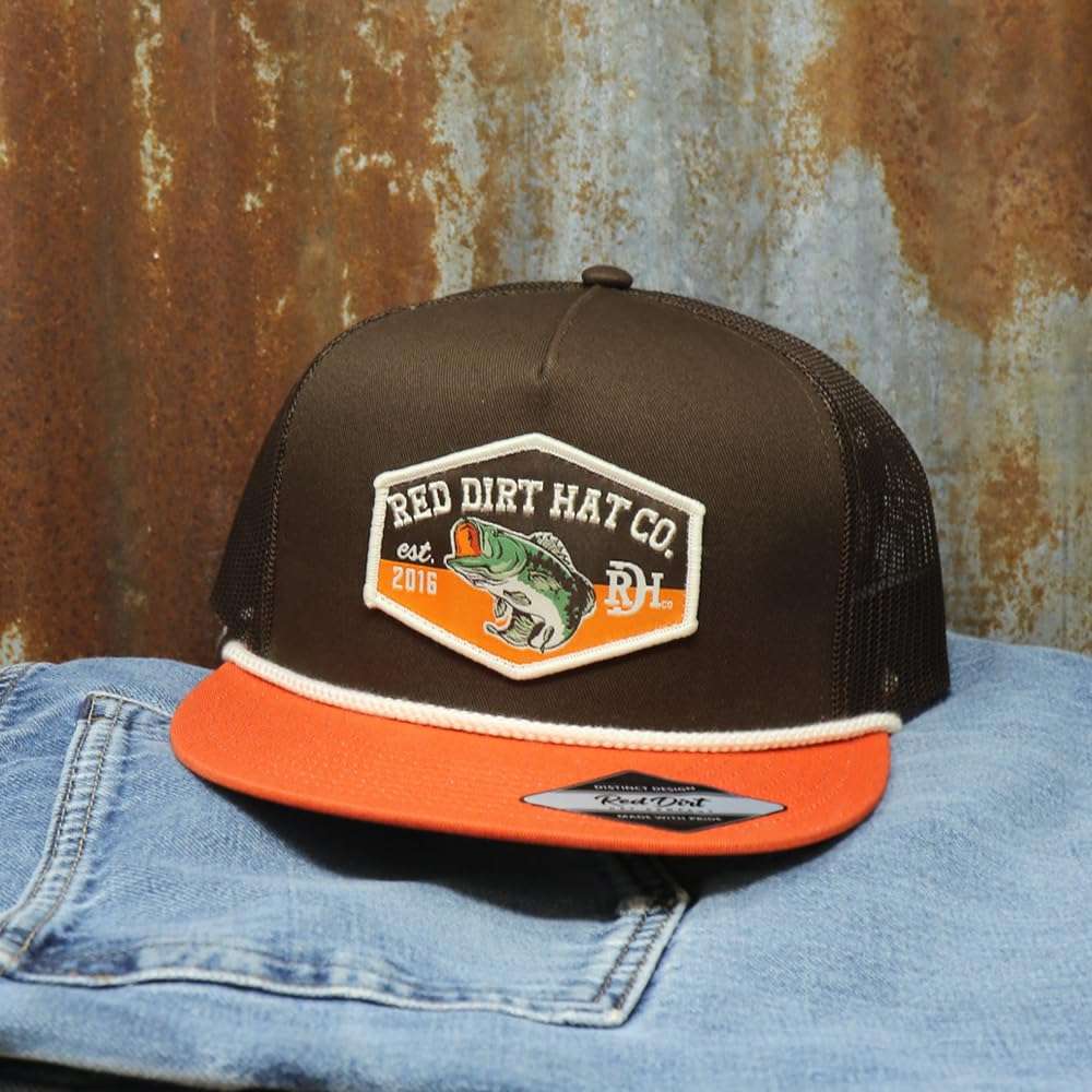 Red Dirt Hat Co. Brown Bass Laherradurawwnc.com