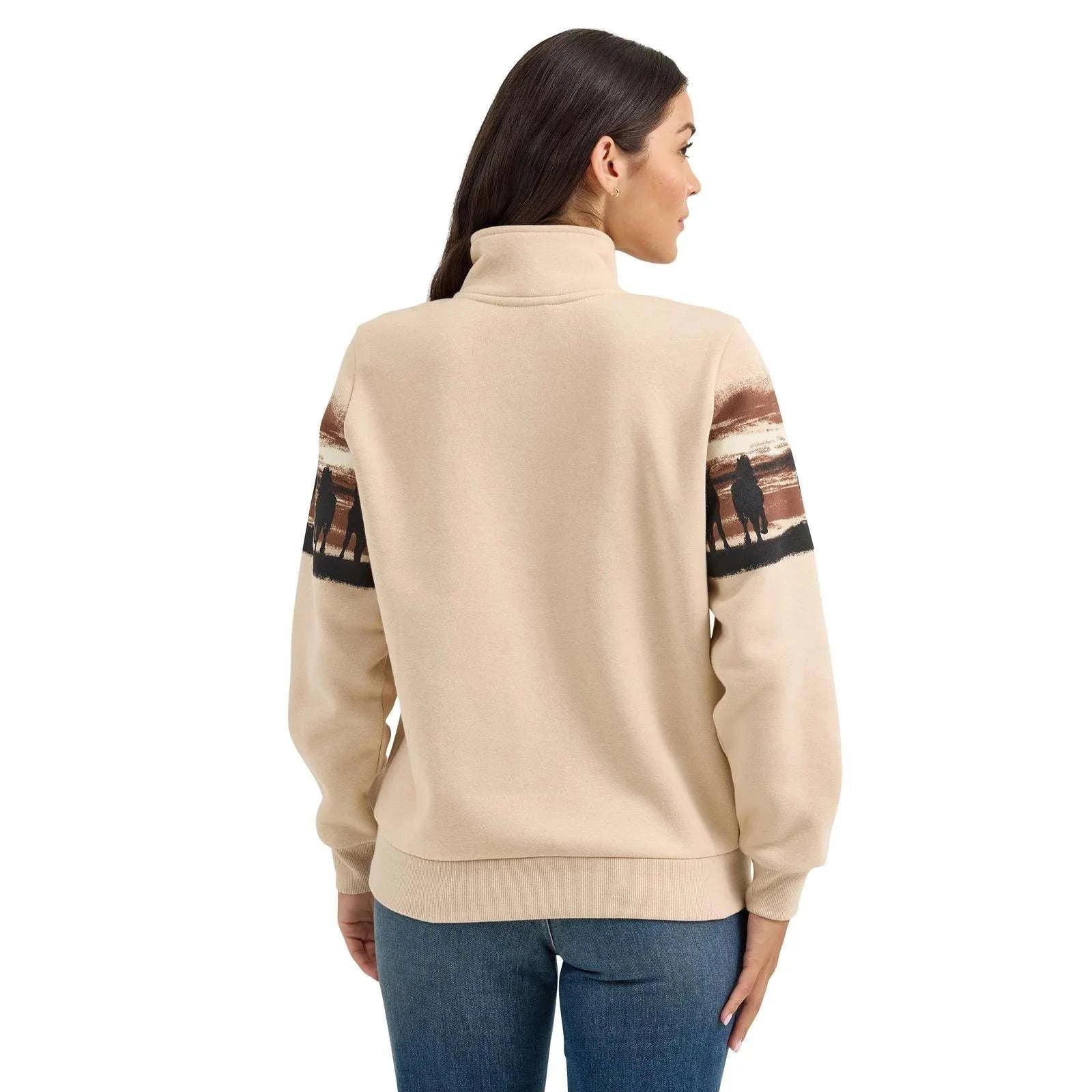 Women’s Wrangler Retro® Western Vintage Sweater - Cream 112367394 Laherradurawwnc.com