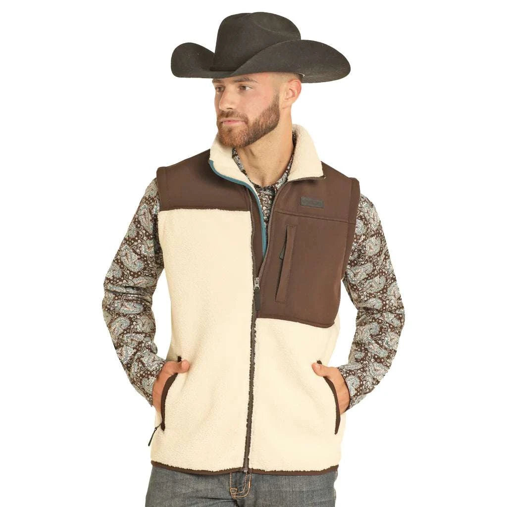 ROCK&ROLL BERBER ASYMETRIC VEST-BM98C04313 Laherradurawwnc.com
