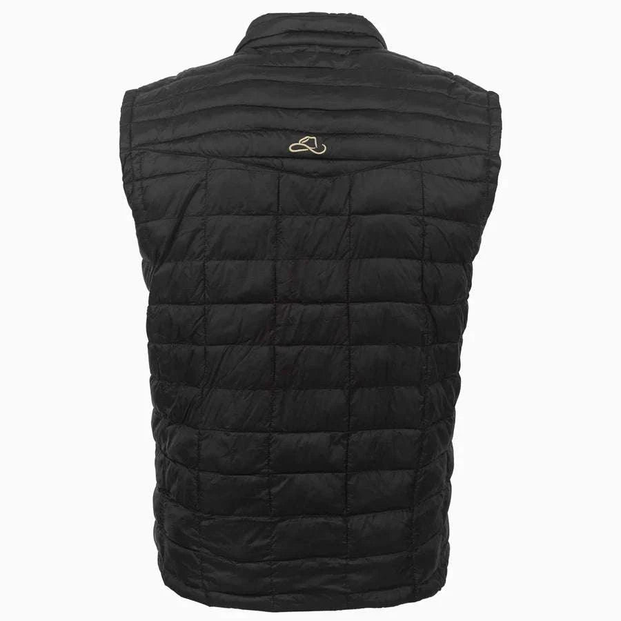 MENS RESISTOL COLD BLOQ BLACK VEST-4722 Laherradurawwnc.com