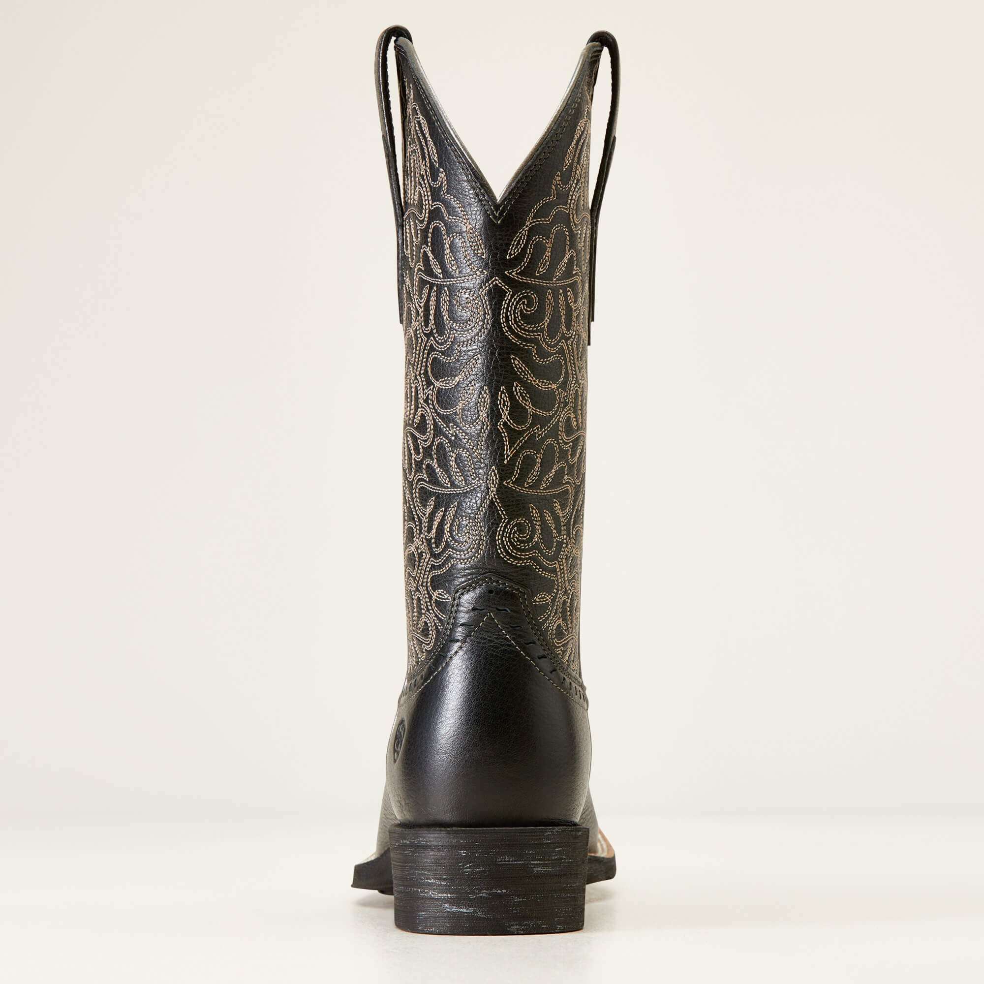 WOMENS ARIAT ROUND UP REMUDA SQUARE TOE BOOT -10034024 Laherradurawwnc.com