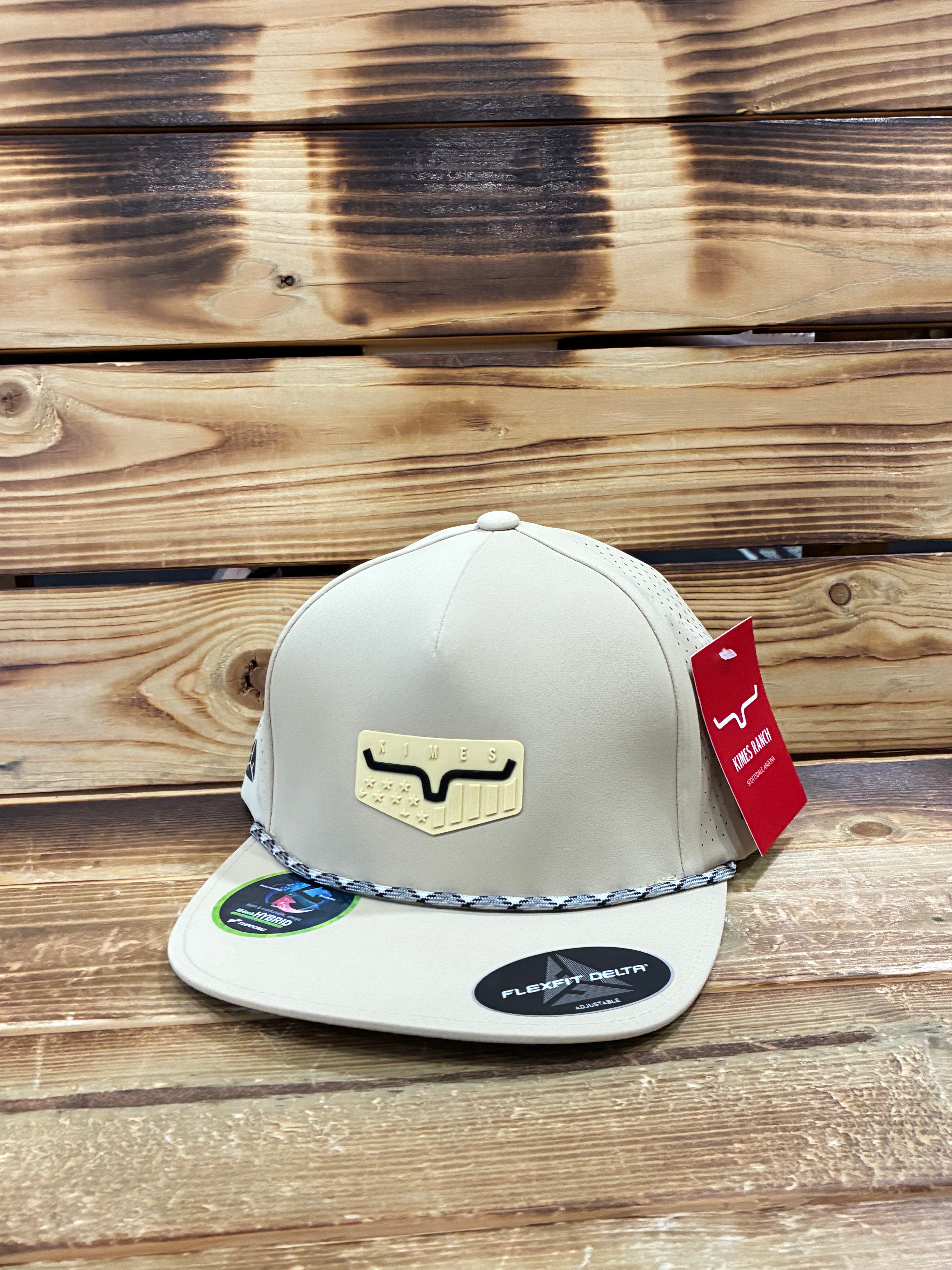 KIMES RANCH ANTHM KHAK TRUCKER HAT - 1404