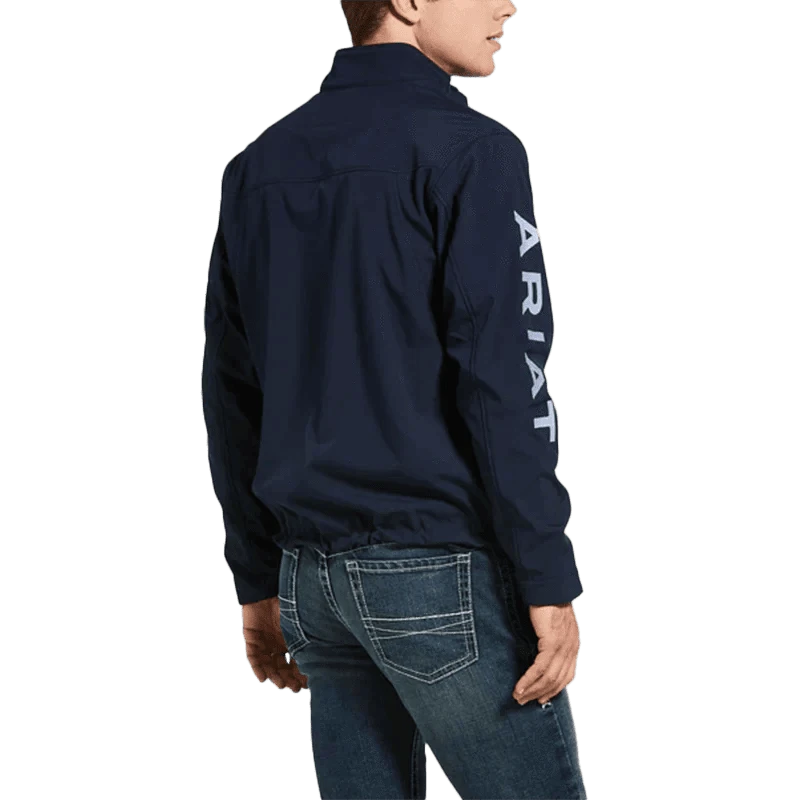 ARIAT JACKET NEW TEAM SOFTSHELL BRAND JKT NAVY-10032687 Laherradurawwnc.com