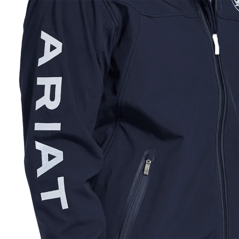 ARIAT JACKET NEW TEAM SOFTSHELL BRAND JKT NAVY-10032687