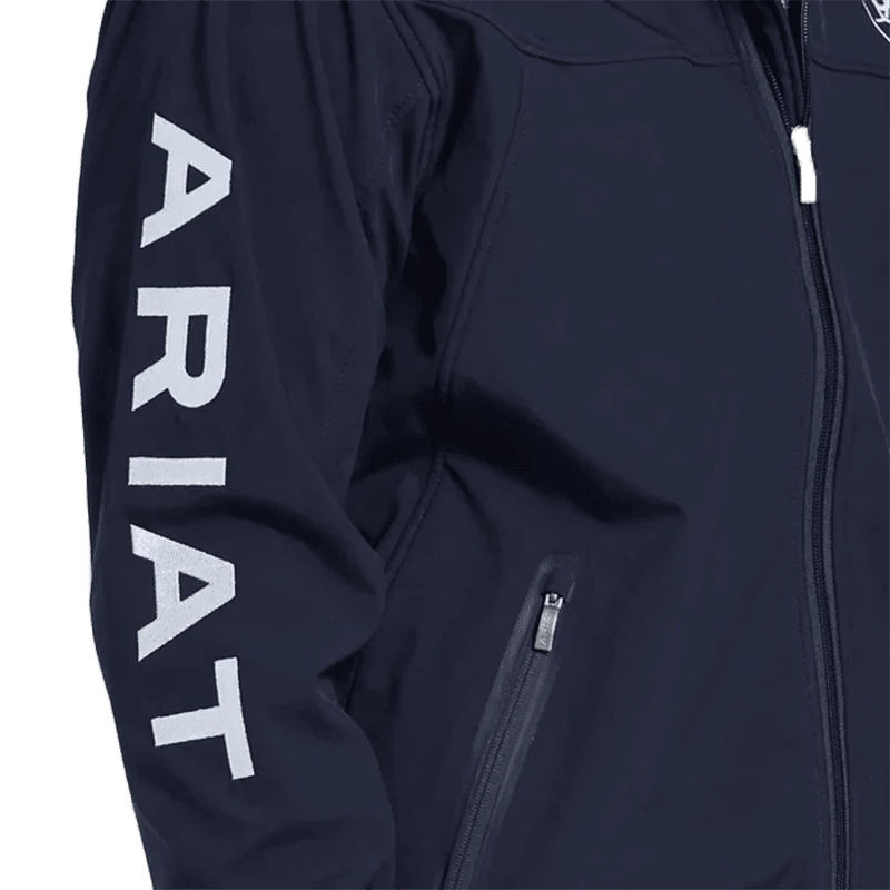 ARIAT JACKET NEW TEAM SOFTSHELL BRAND JKT NAVY-10032687 Laherradurawwnc.com