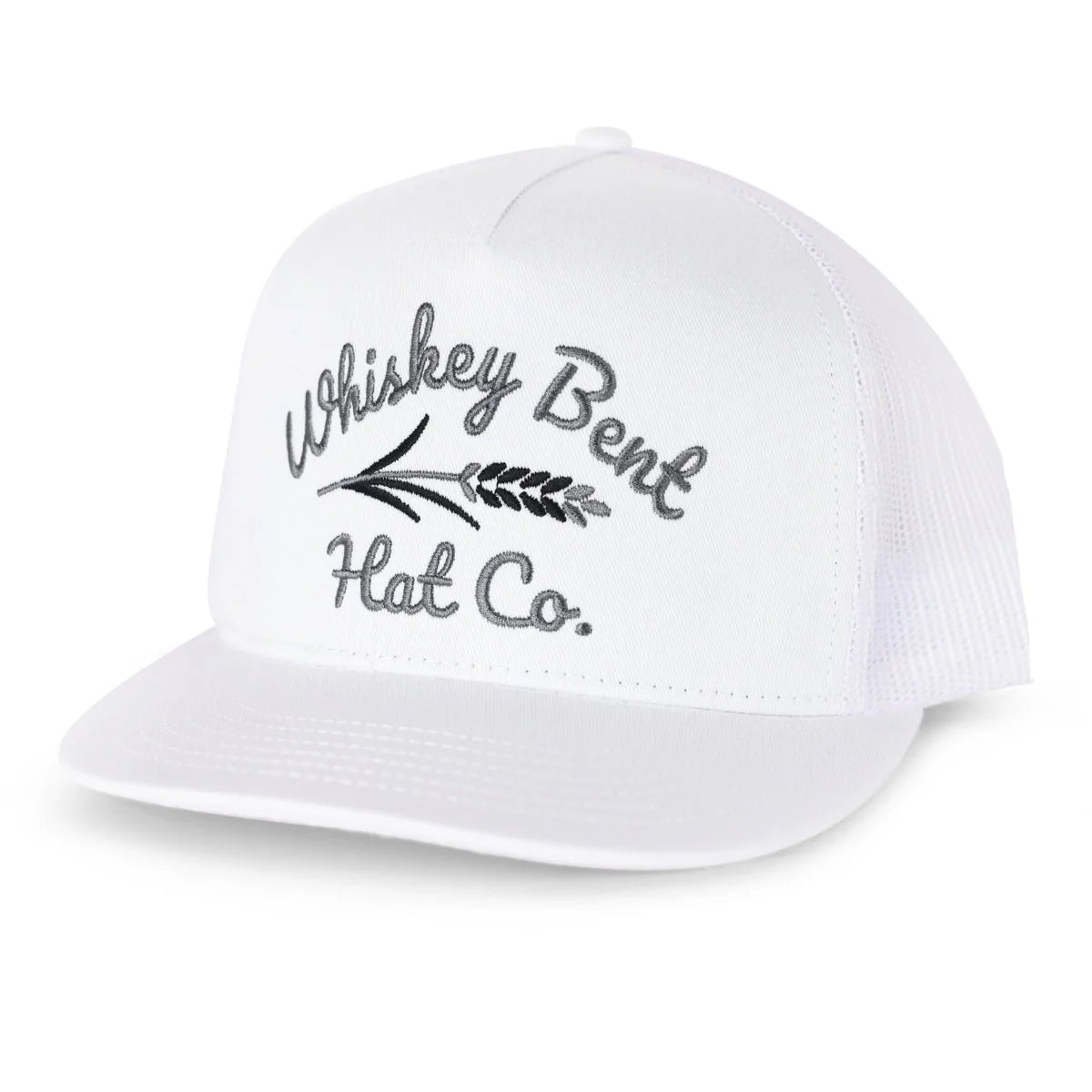 WHISKEY BENT WHITE AND GREY CAP