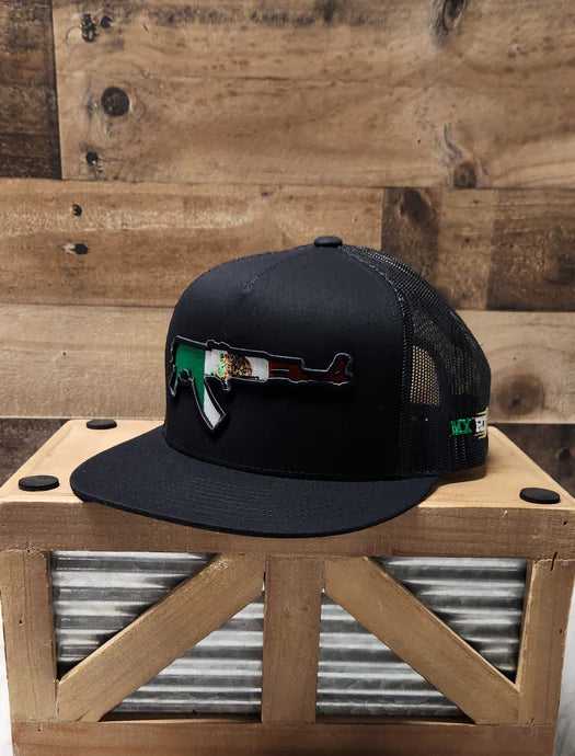 MX ROOTS MEXICO FLAG BLACK CAP