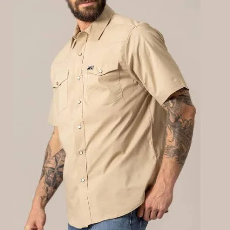 KIMES RANCH RIO SS SHIRT LIGHT KHAKI