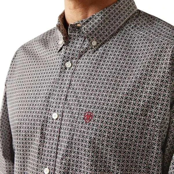 ARIAT MEN BLACK TOBIAS LS SHIRT -10065855 Laherradurawwnc.com