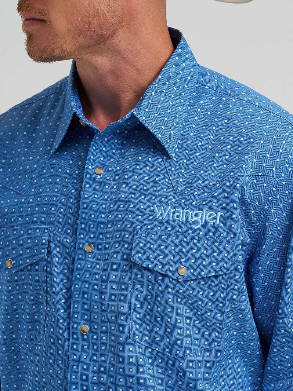 MENS WRANGLER SHIRT CLASSIC FIT - 112374858 Laherradurawwnc.com