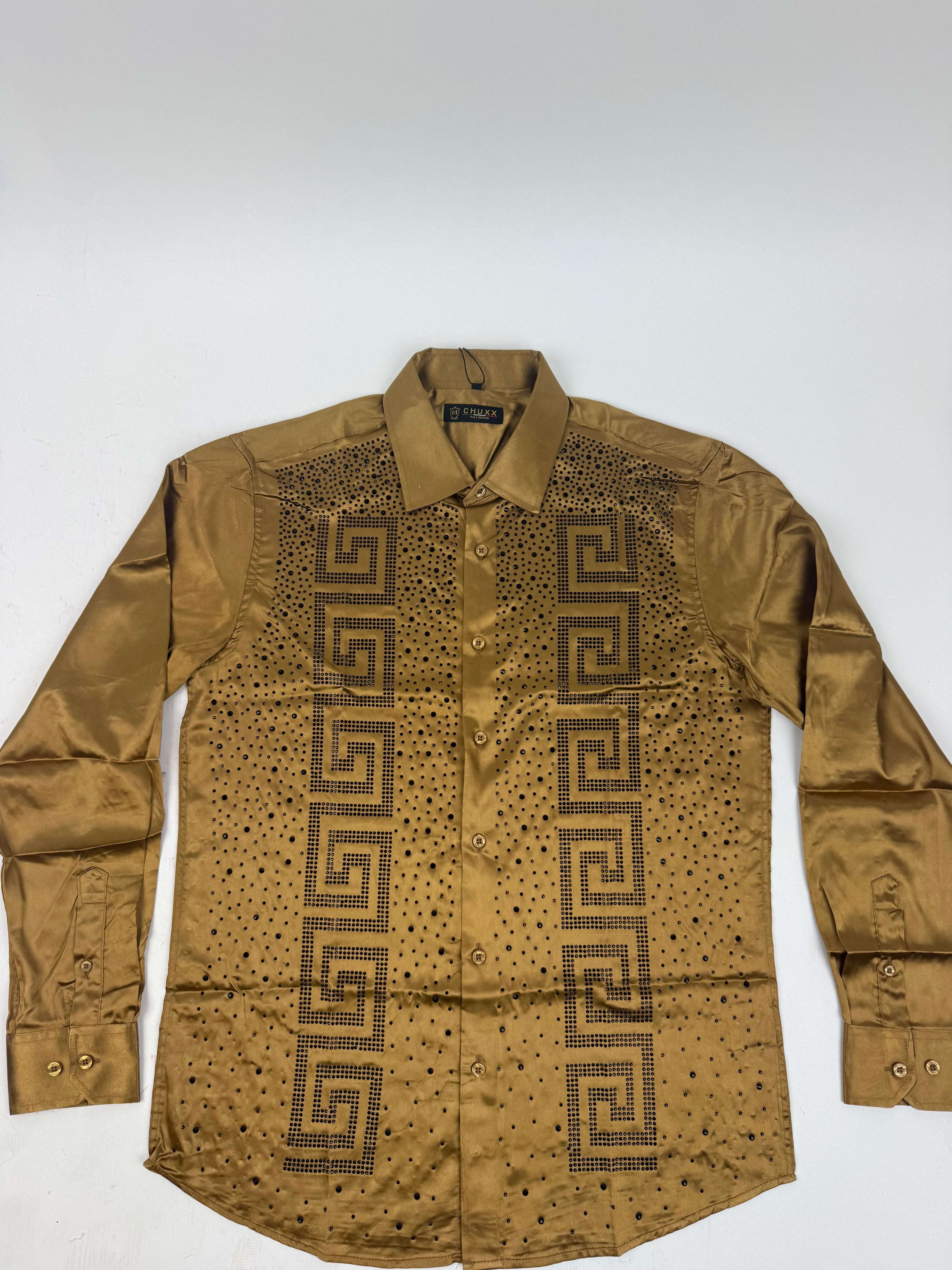 CHUXX MEN GOLD-CHLS2121 LONG SHIRT