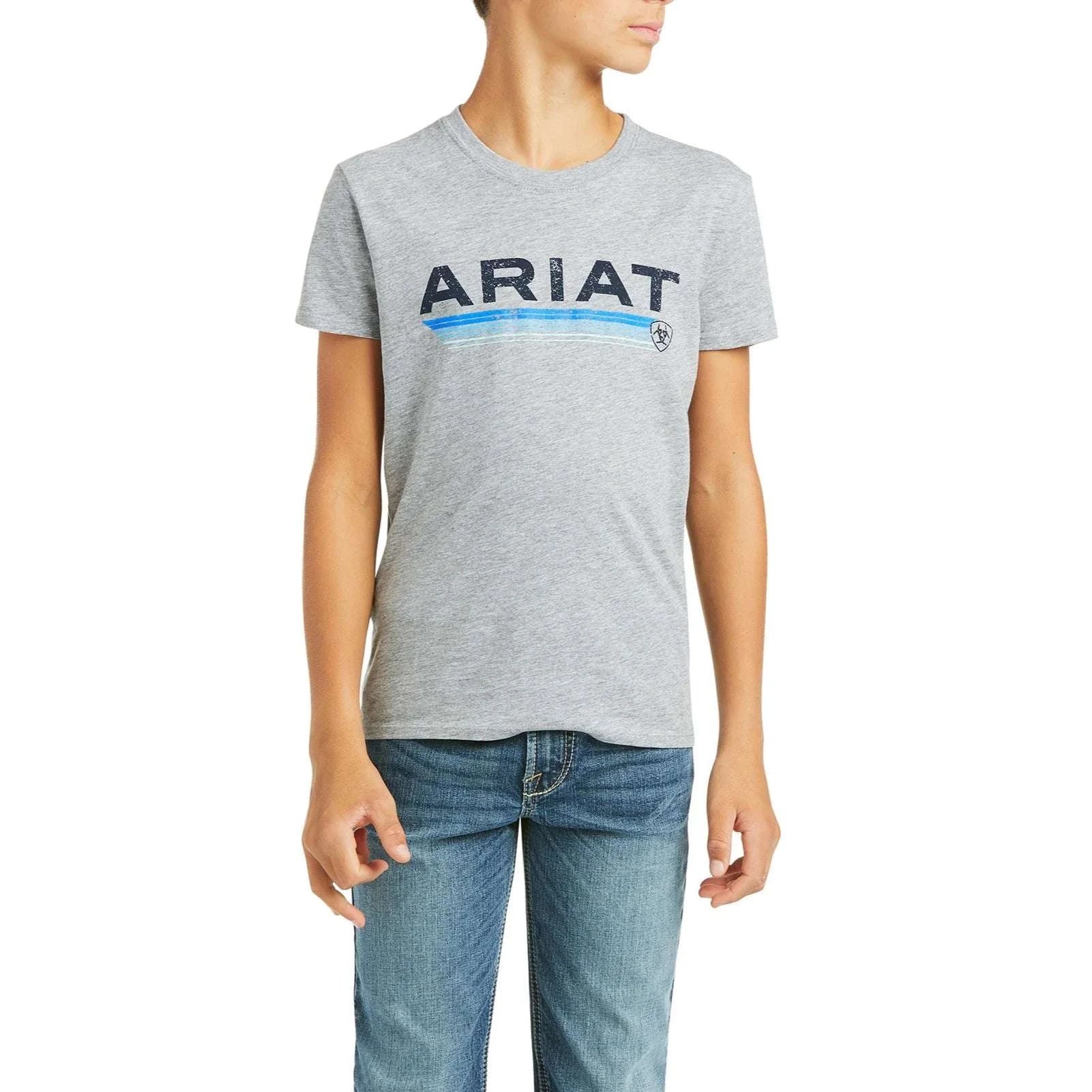ARIAT BRANDED LOGO SS T- SHIRT 10037016 Laherradurawwnc.com