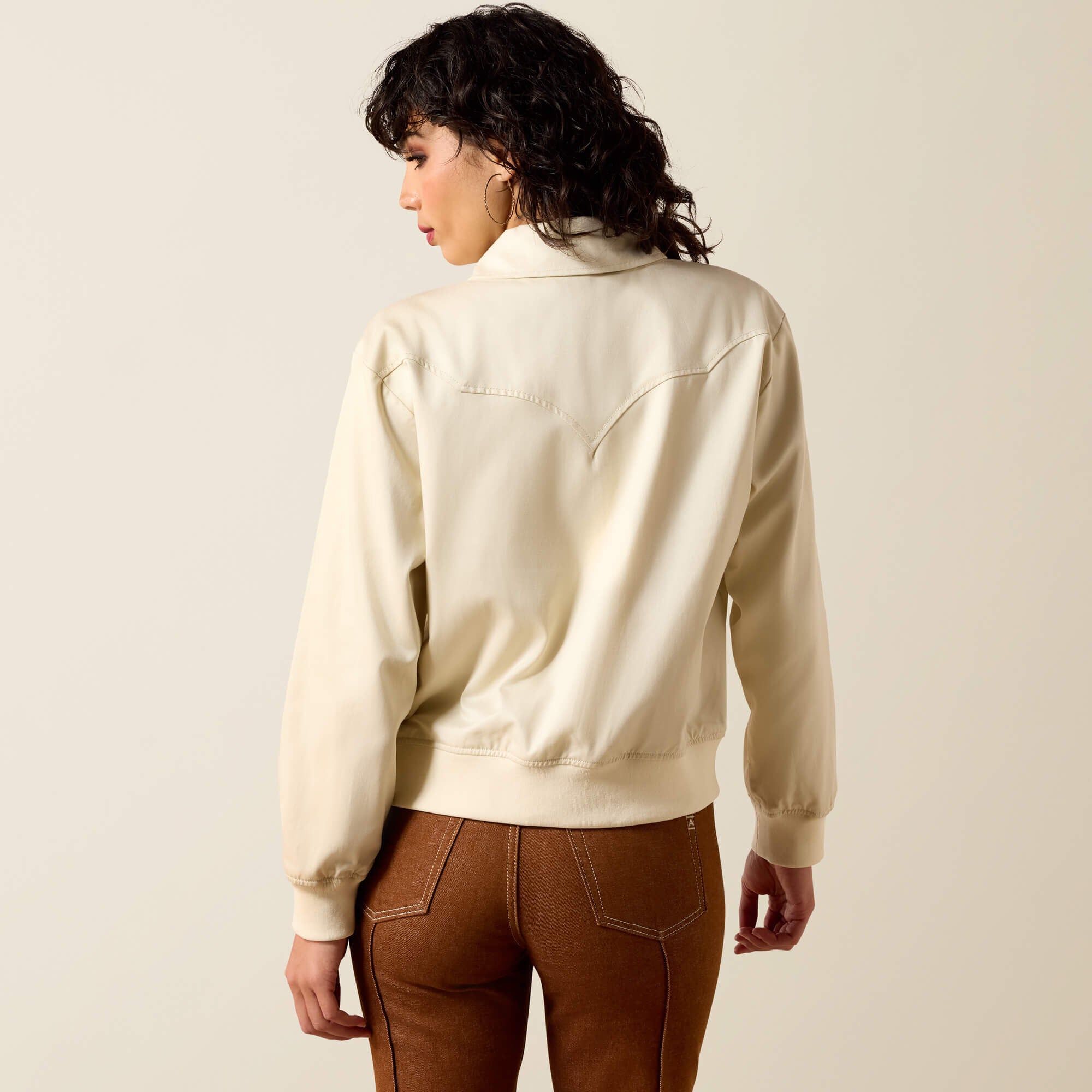 ARIAT LADIES VAQUERO BOMBER JACKET -SUMMER SAND-10071137