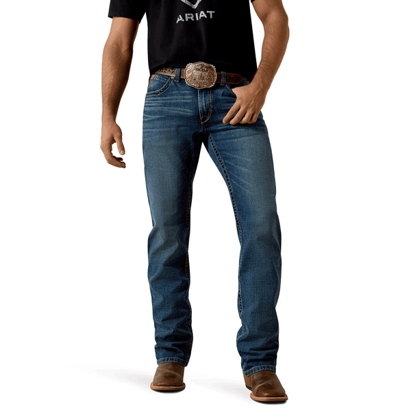 ARIAT MENS JEAN M4 RELAXED BOOT CUT- HEATH 10074800 Laherradurawwnc.com