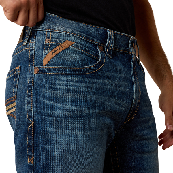 PANTALÓN DE HOMBRE ARIAT M4 CORTE RELAJADO PARA BOTA - HEATH 10074800