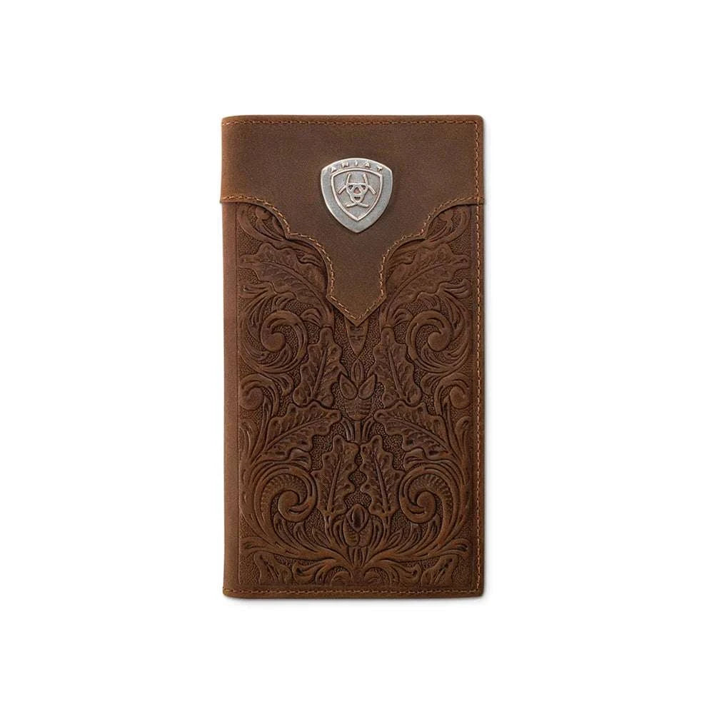 ARIAT TOOLED LEATHER RODEO WALLET A3568844 Laherradurawwnc.com