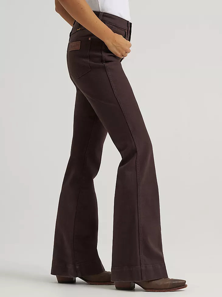 PANTALÓN DE MUJER WRANGLER RETRO BAILEY DE TIRO ALTO - 112382317