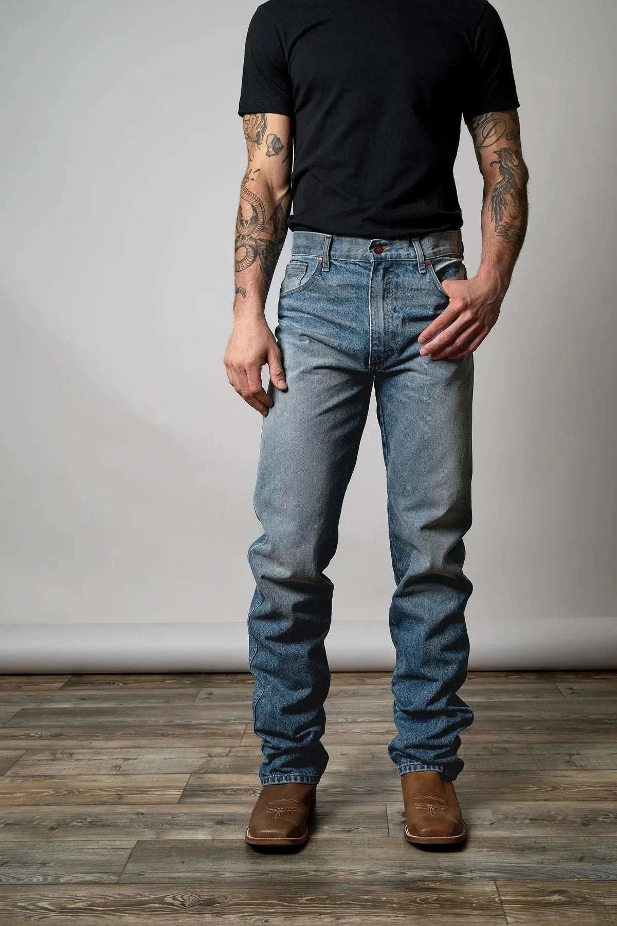KIMES RANCH MEN JEANS -ZKTR01 LIGHT WASH Laherradurawwnc.com