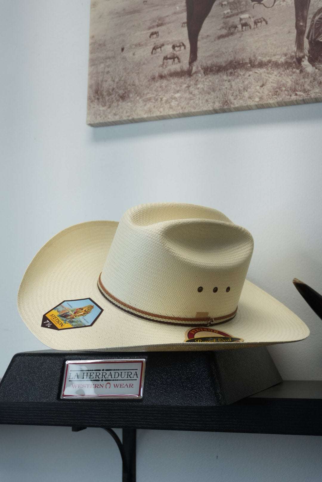 STETSON HOBBS NATURAL 10X STRAW HAT Laherradurawwnc.com