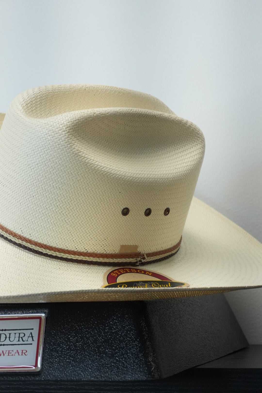 STETSON HOBBS NATURAL 10X STRAW HAT
