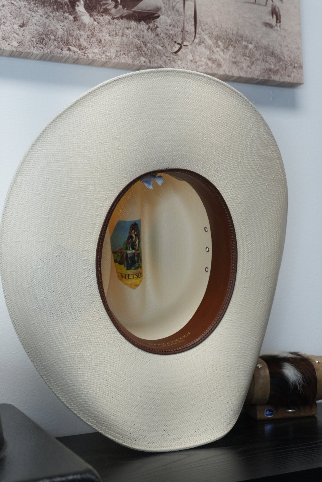 STETSON HOBBS NATURAL 10X STRAW HAT