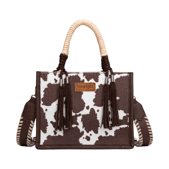 WRANGLER COWHIDE CROSS BODY BROWN 8120SCF Laherradurawwnc.com