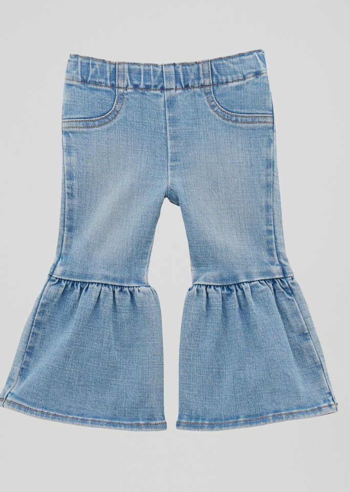 WRANGLER BABY GIRLS LIGHT WASH JEANS- 112379568